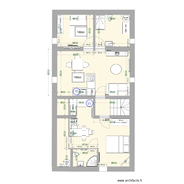 carlos 2eme etage. Plan de 0 pièce et 0 m2