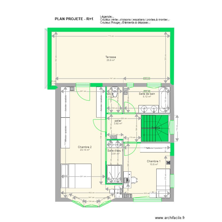 plan FOCH v4. Plan de 0 pièce et 0 m2