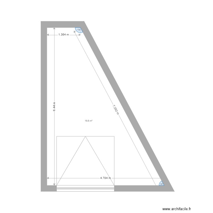 Garage Marteau. Plan de 0 pièce et 0 m2