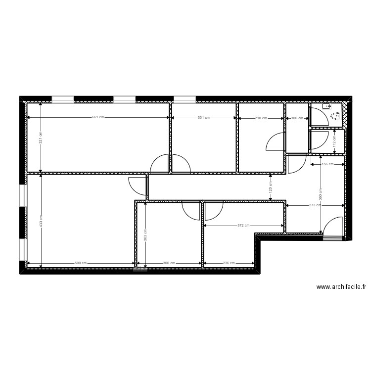 MEDIPOLE CLOISONS COTE. Plan de 0 pièce et 0 m2
