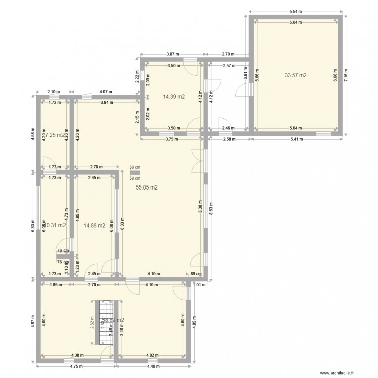XArch001. Plan de 0 pièce et 0 m2