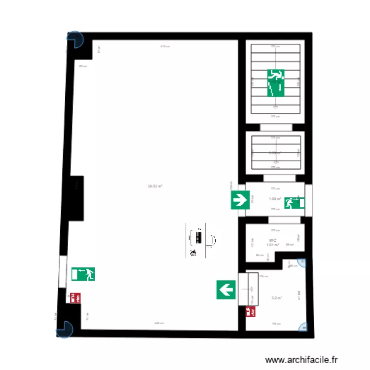 COIFFURE ST Denis . Plan de 