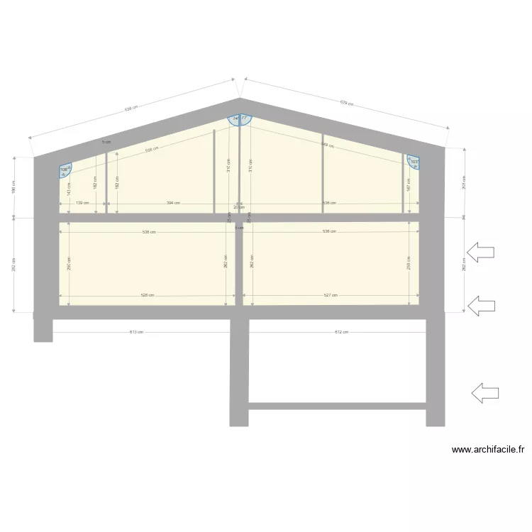 bergerie pignon 3. Plan de bergerie pignon 3. Plan de
