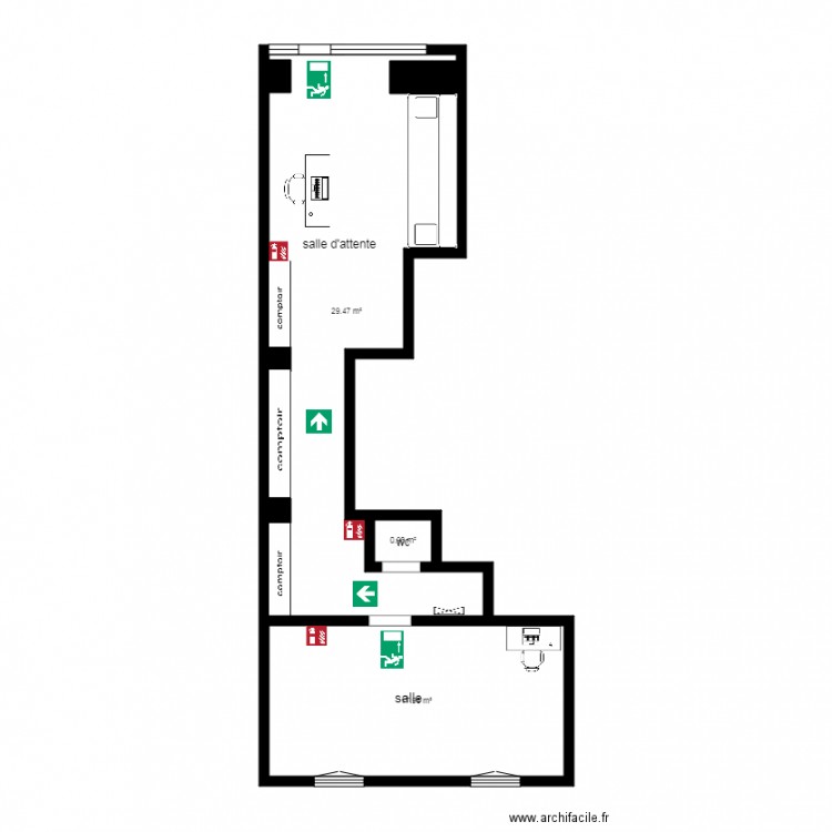 AUTO ECOLE PARIS 15 2. Plan de 0 pièce et 0 m2