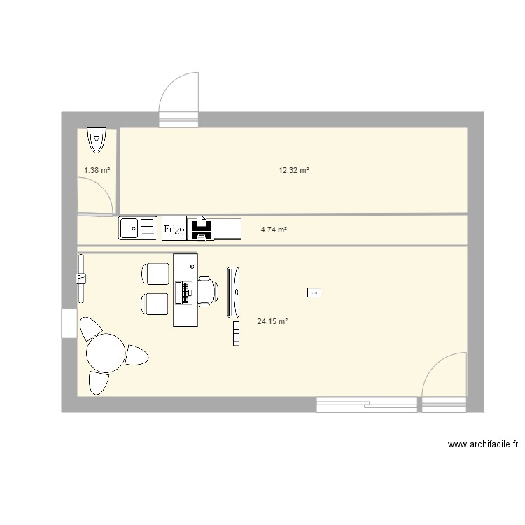 GARAGE LES COUETS PLG. Plan de 0 pièce et 0 m2