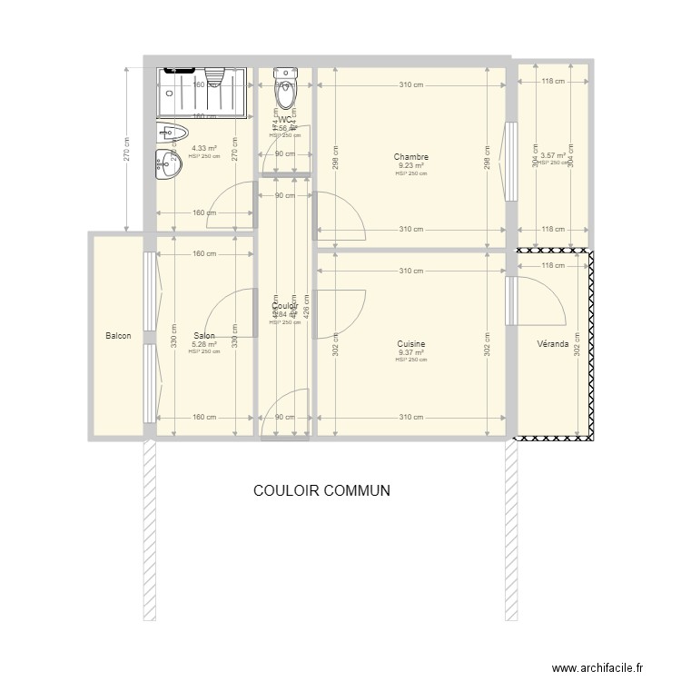 CHENAILLE RIORGES. Plan de 0 pièce et 0 m2