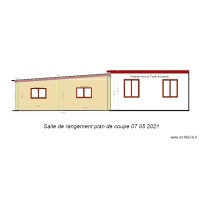 Salle de rangement plan de coupe  07 05 2021