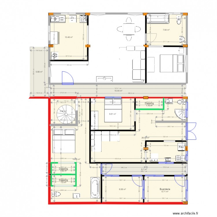 momo aménagement. Plan de 0 pièce et 0 m2