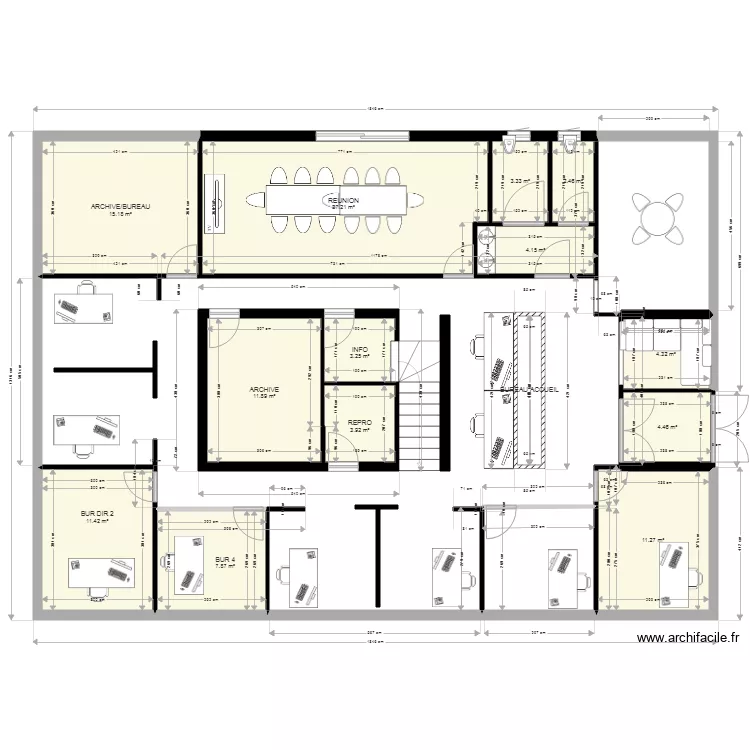 PLAN BUREAU 4. Plan de 