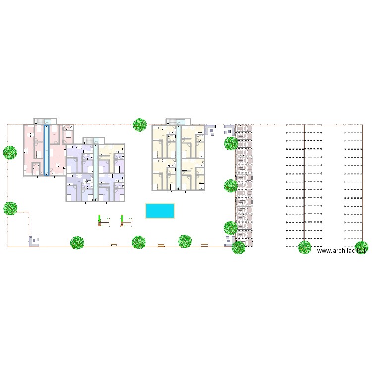 location appartement ecologique . Plan de 0 pièce et 0 m2