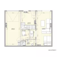 Plan tactac RDC meubl&eacute;s
