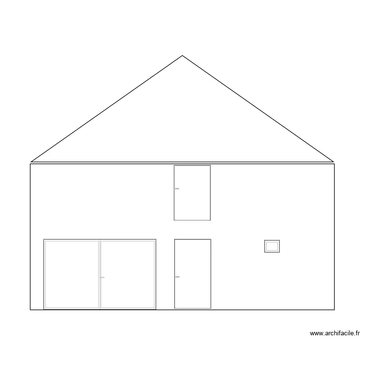 garage. Plan de garage. Plan de