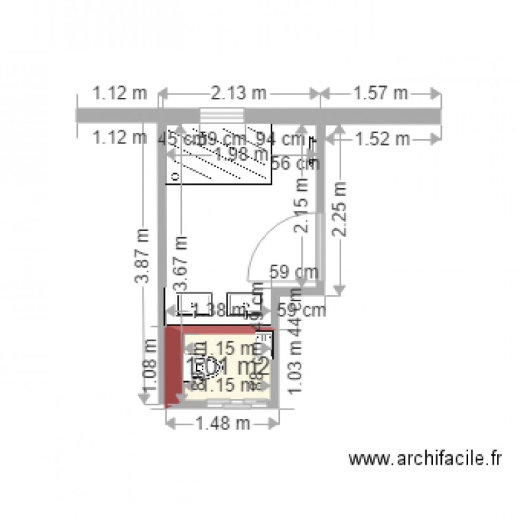 BEDO proget. Plan de 0 pièce et 0 m2