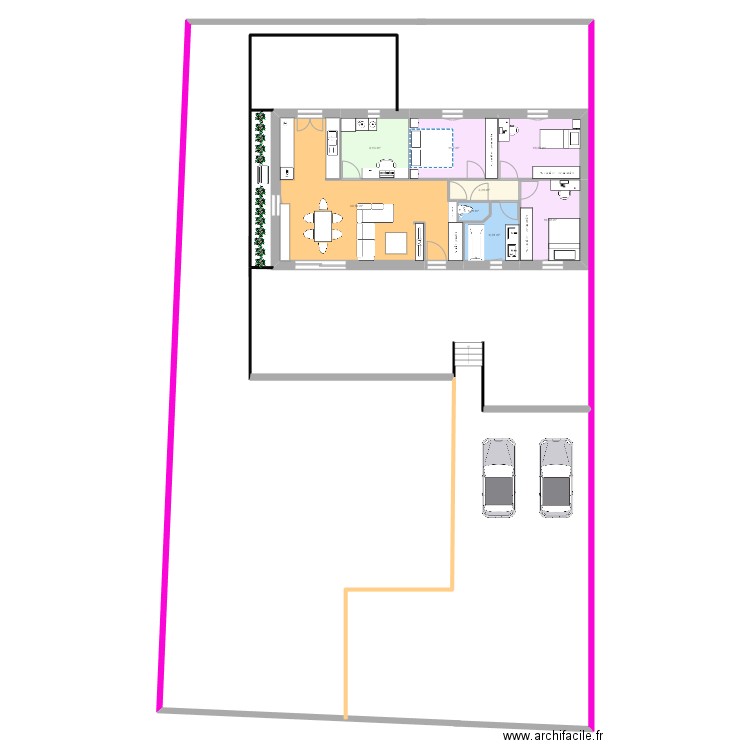 maison new. Plan de 0 pièce et 0 m2