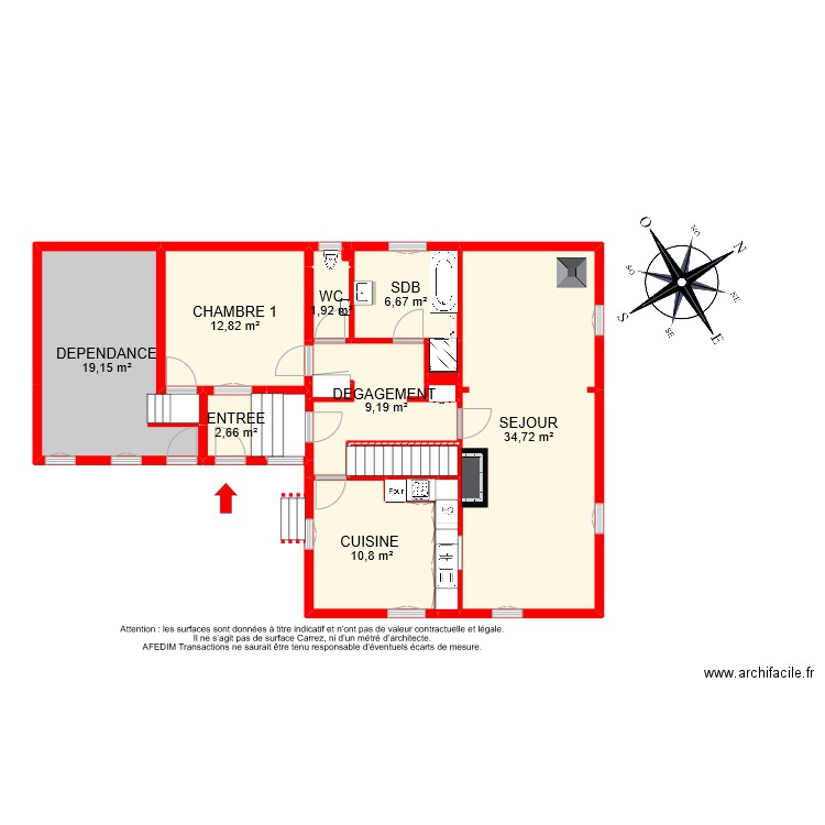 BI 12093 RDC. Plan de 0 pièce et 0 m2