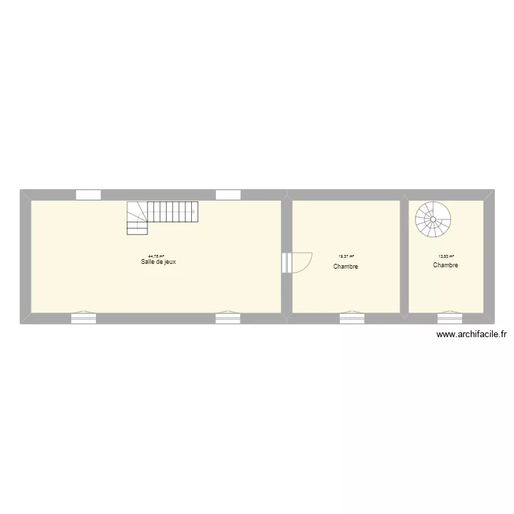 &eacute;tage Limo. Plan de 