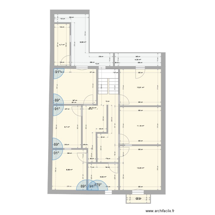 P1 CONSTITUCION EJEA . Plan de 0 pièce et 0 m2