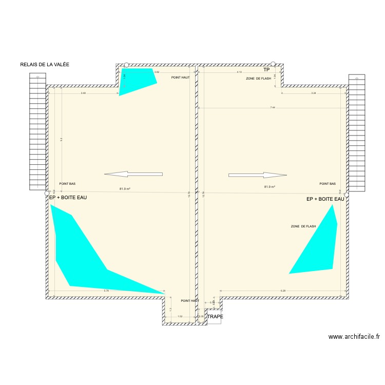 RELAIS DE LA VALÉE. Plan de 0 pièce et 0 m2