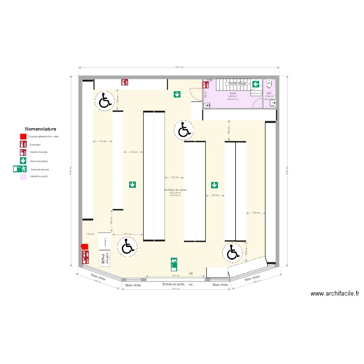 Basard villetaneuse après travaux. Plan de 0 pièce et 0 m2