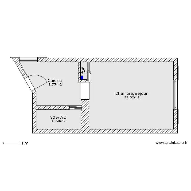 Appartement RDC. Plan de Appartement RDC. Plan de