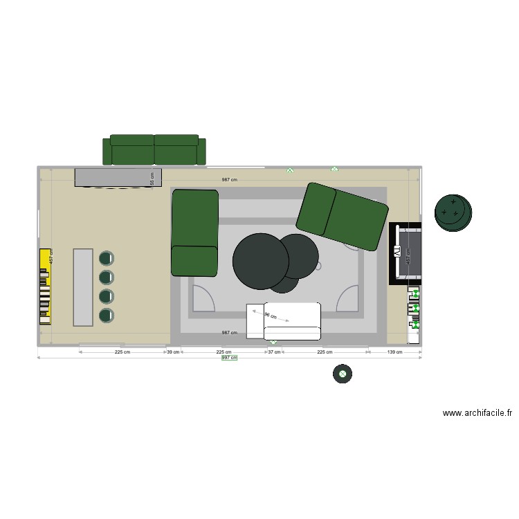 SALON PARIS ESSAI. Plan de 0 pièce et 0 m2