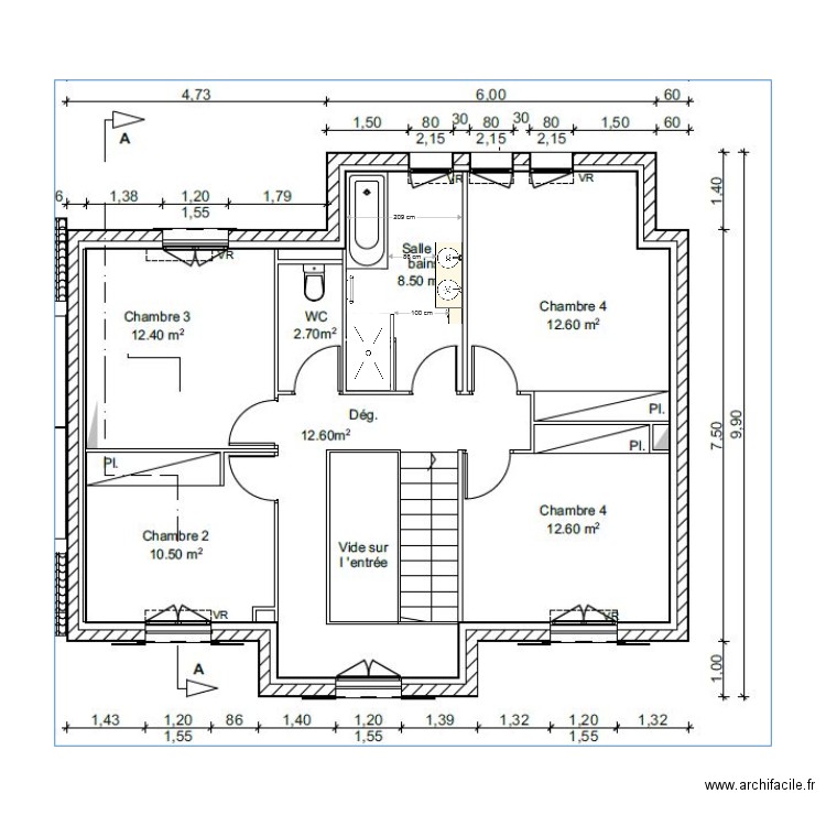 R1elec. Plan de 0 pièce et 0 m2