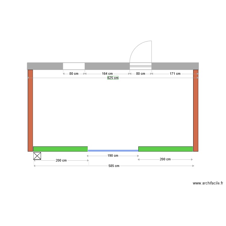 titre. Plan de 0 pièce et 0 m2