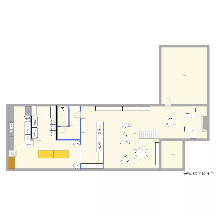 Projet lili biscotti. Plan de 