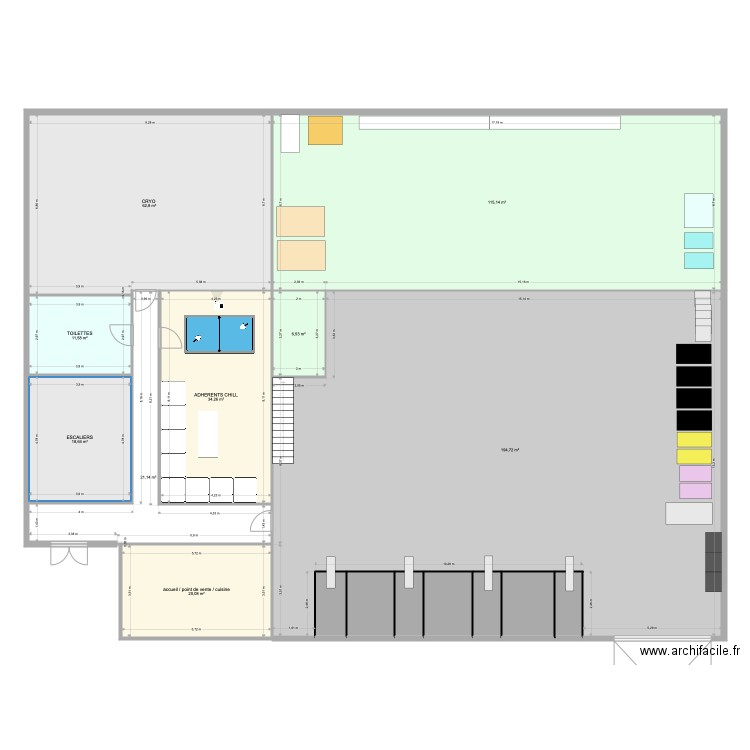 VENDARGUES. Plan de 24 pièces et 803 m2