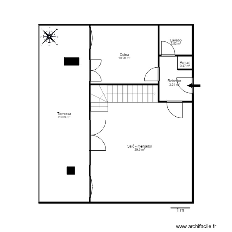 MIRADOR PARC BLOC IV 2 2 ESCALDES. Plan de 0 pièce et 0 m2