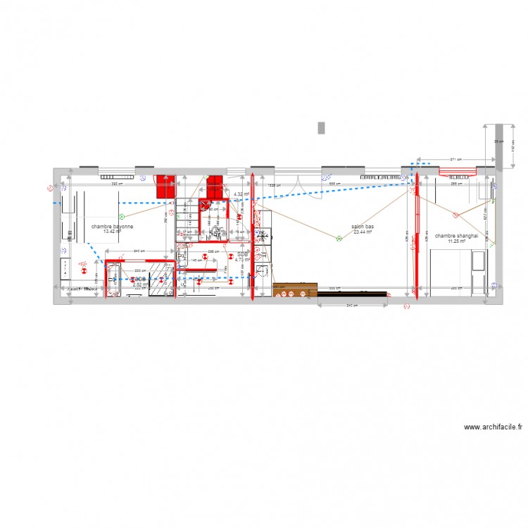 Bidart RDJ . Plan de 0 pièce et 0 m2