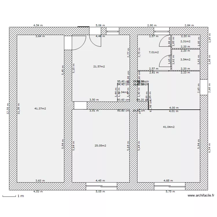 nods rez de chauss&eacute;e christophe. Plan de 