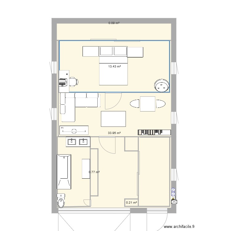 atelier kart 50M2. Plan de 0 pièce et 0 m2