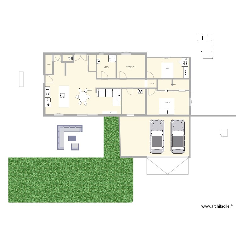 maison 2. Plan de 0 pièce et 0 m2