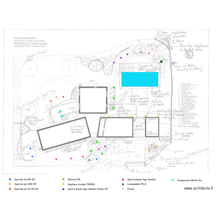 BANG EHRET. Plan de 0 pièce et 0 m2