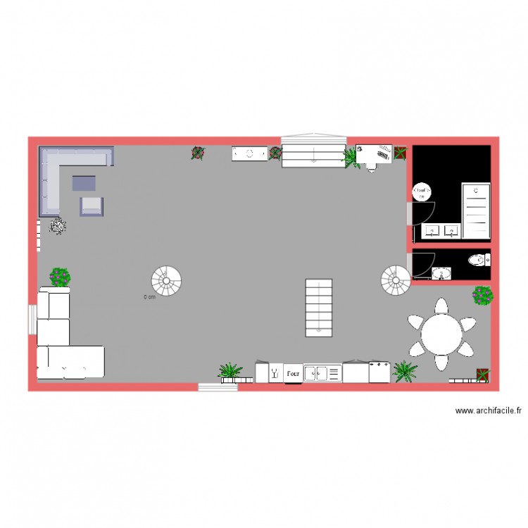 La Maison de AIN Mreysseh RDC ok. Plan de 0 pièce et 0 m2