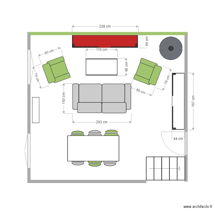 kazar. Plan de 0 pièce et 0 m2