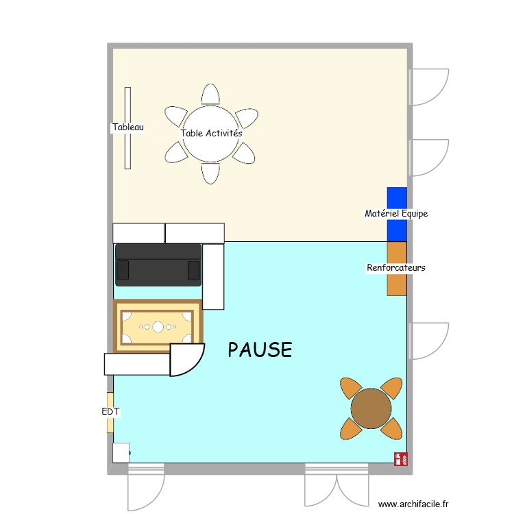 IME. Plan de 0 pièce et 0 m2