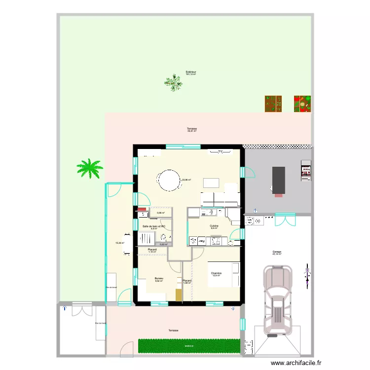 MAISON VILLE21. Plan de 