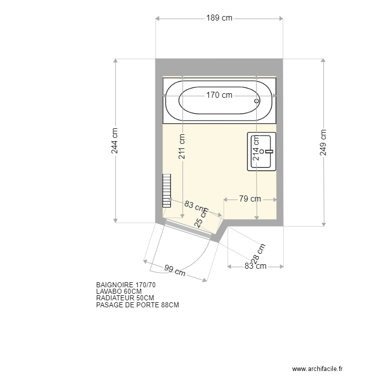 PLAN AZZI AVANT. Plan de 0 pièce et 0 m2