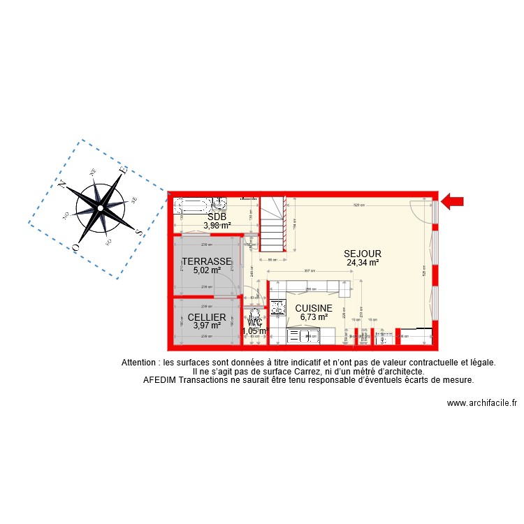 BI 7271 RDC BIS. Plan de 0 pièce et 0 m2