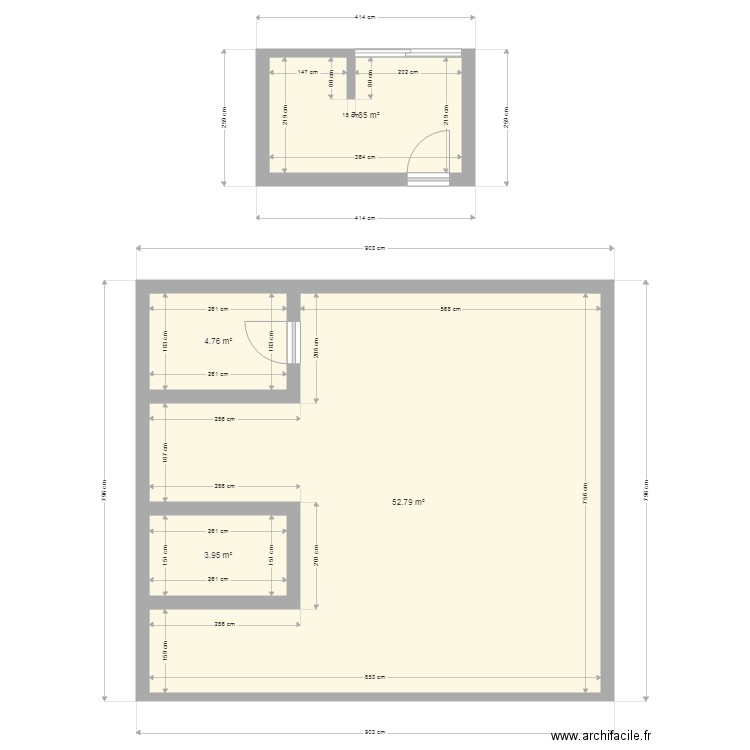 miryame. Plan de 0 pièce et 0 m2