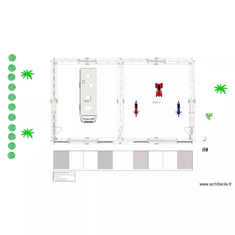 DOCK TIGA A1. Plan de 0 pièce et 0 m2