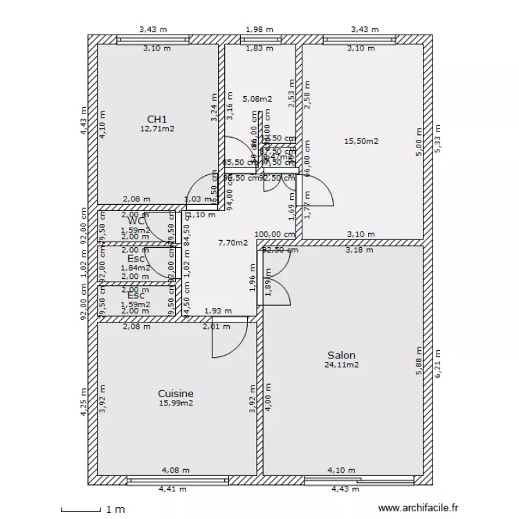 Etage1_2. Plan de 