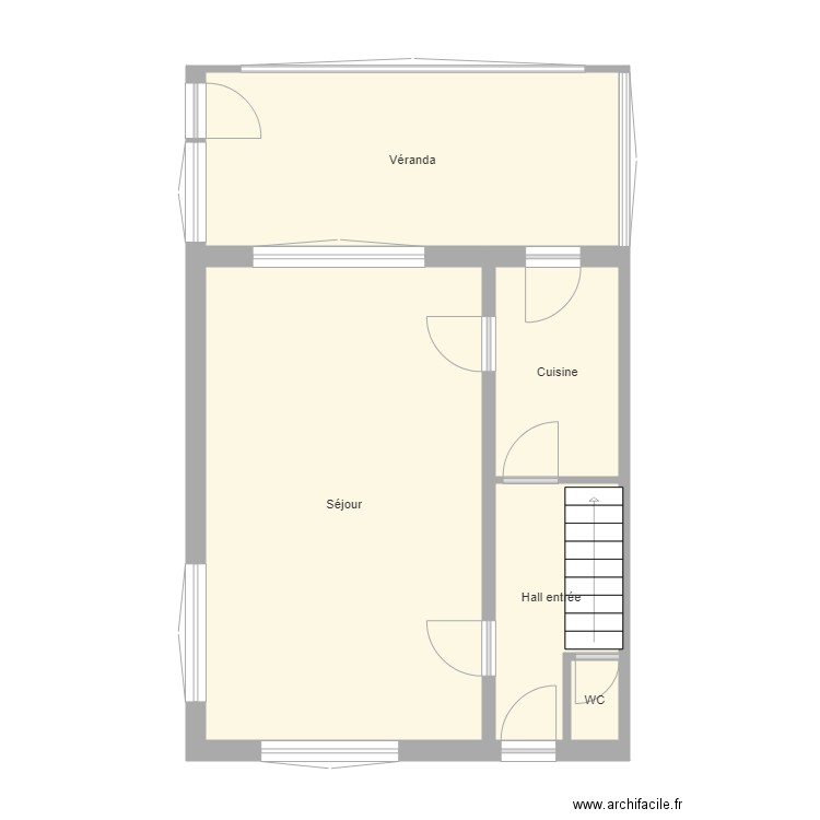 Vandensteenstraat. Plan de 0 pièce et 0 m2