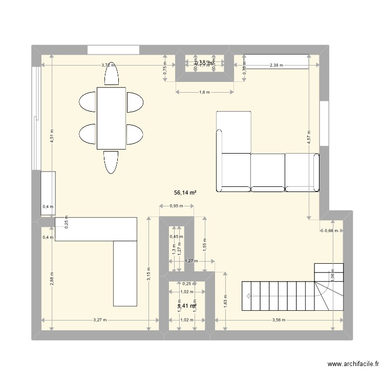 Salon ikea soderhamn 5. Plan de 0 pièce et 0 m2