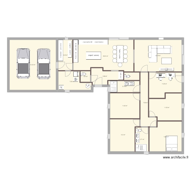 langveroseb9. Plan de 0 pièce et 0 m2