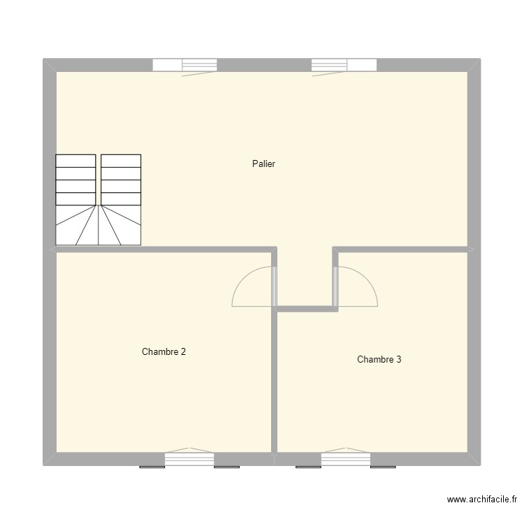 Croquis DOLIS Etage . Plan de 0 pièce et 0 m2