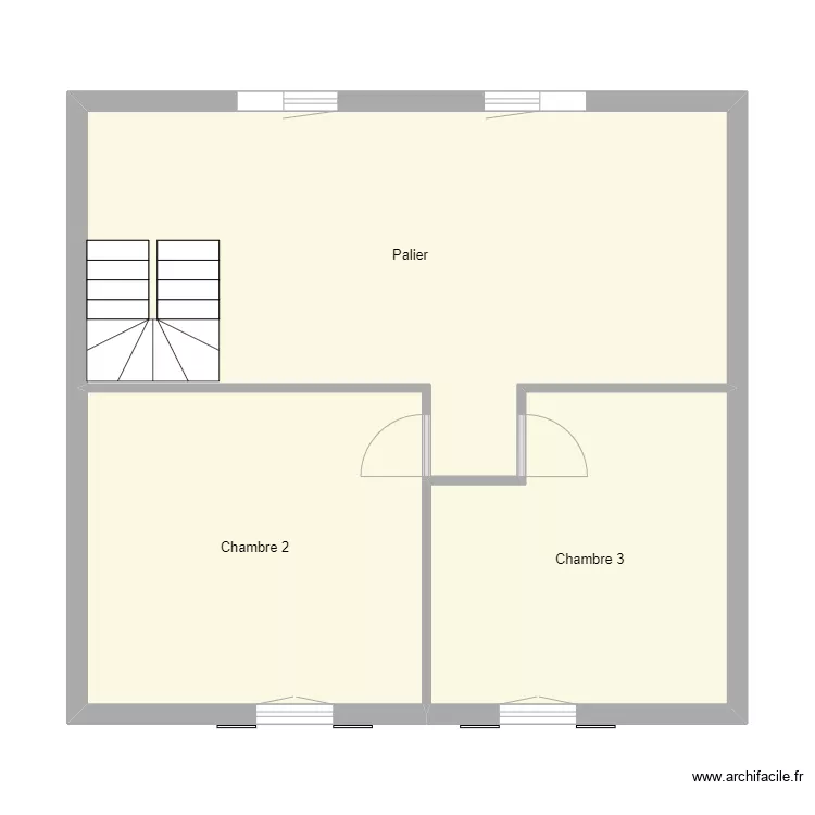 Croquis DOLIS Etage . Plan de 