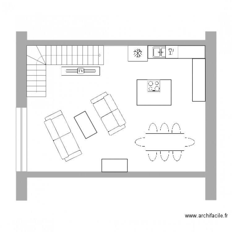 1er etage LN. Plan de 0 pièce et 0 m2